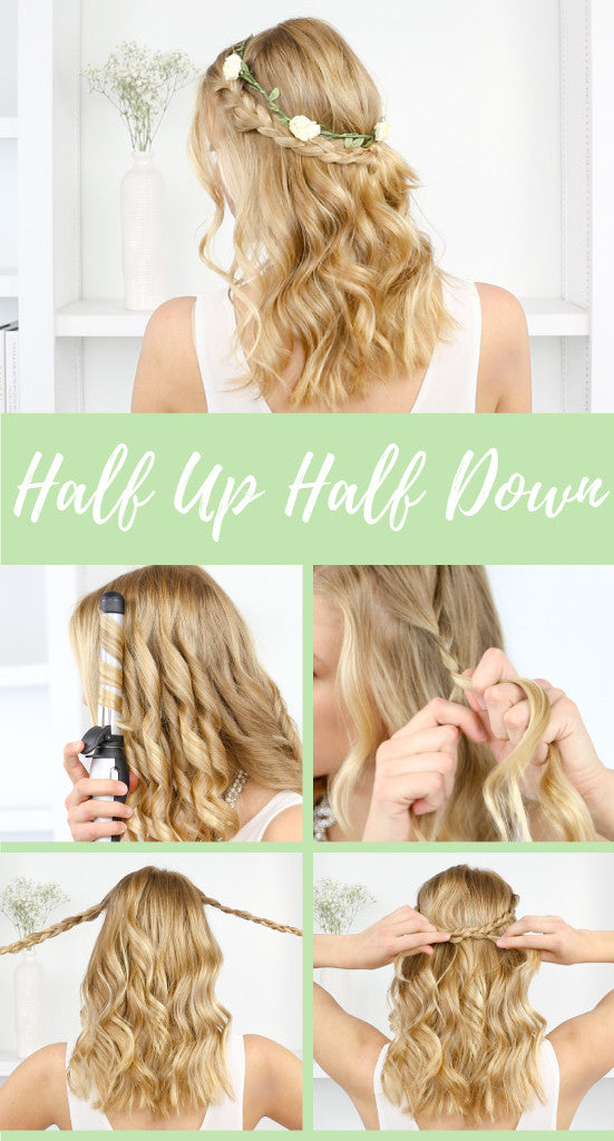How To: Half Up Braid