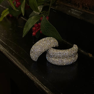 The Morgan Pave Crystal Cuff