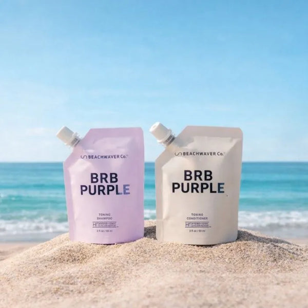BRB Purple Shampoo & Conditioner – The Beachwaver Co.