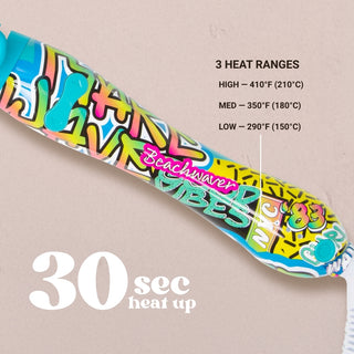 LAST CHANCE! Beachwaver B1 Neon - Graffiti