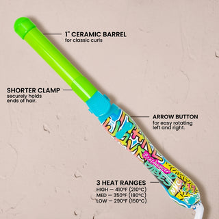 LAST CHANCE! Beachwaver B1 Neon - Graffiti