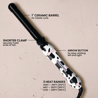 LAST CHANCE! Beachwaver B1 Wavy West - Black