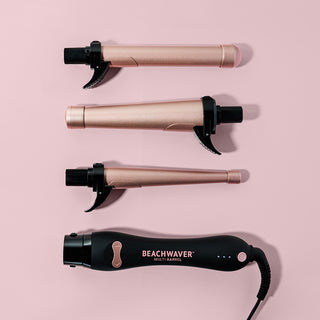 Multi Barrel Beachwaver - Midnight Rose