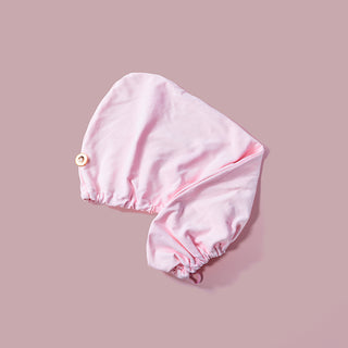 Tee Shirt Towel Wrap - Soft Pink