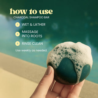 Charcoal Shampoo Bar