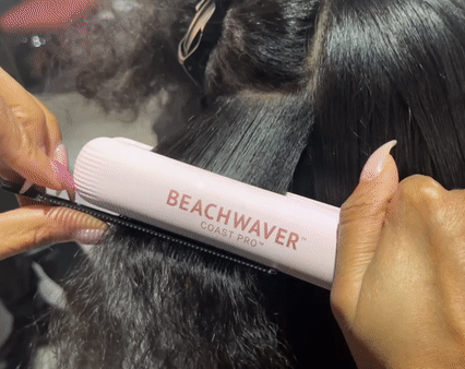 Coast Pro Titanium Flat Iron Midnight Rose The Beachwaver Co