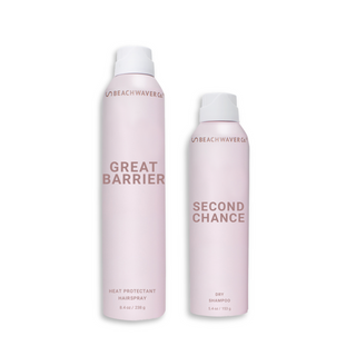 Great Barrier Heat Protectant Hair Spray + Second Chance Dry Shampoo Bundle