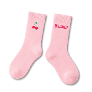 Cherry Crew Socks