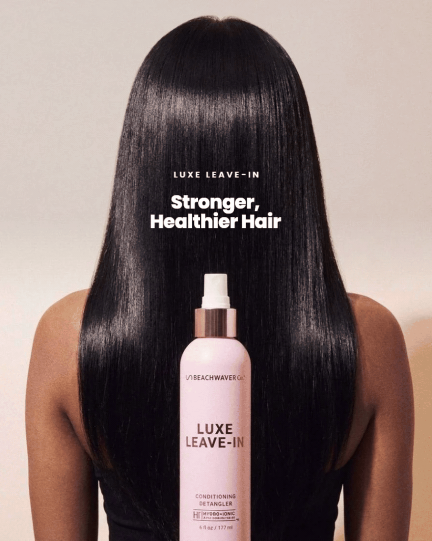 Beachwaver hair care — Luxe Leave-In, Braid Balm, Great Barrier, Shine Squad and Team Texture