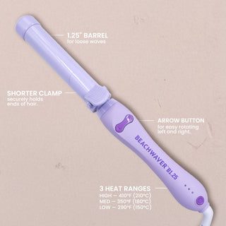 Beachwaver B1.25 Pretty Pastels Collection - Lilac