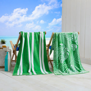 Cotton Velour Beach Towel - Maui Collection