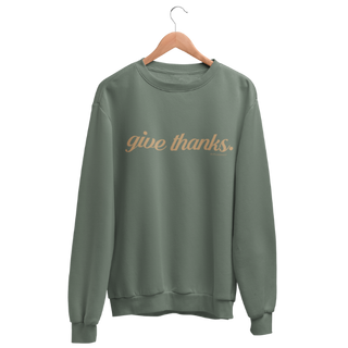 give thanks sweatshirt | food insecurity