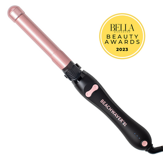 Curling wand top that spins