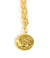 Mini Beach Tag Charm Necklace – 18k Gold Plated
