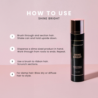 Shine Bright Vegan Keratin + Argan Serum