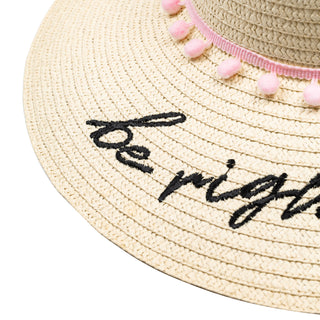 Be Right Back Beach Hat - The Beachwaver Co.