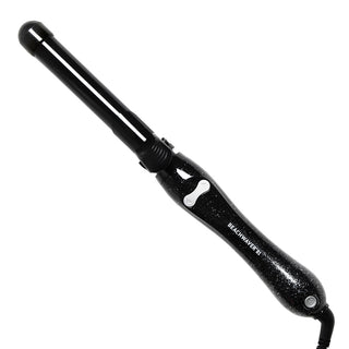 image of black glittery beachwaver B1