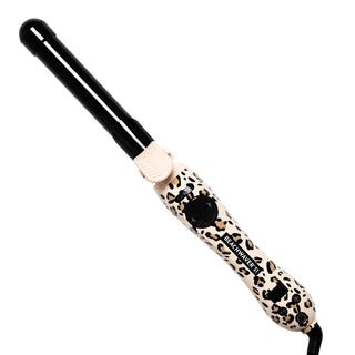 Image of black and cat print Beachwaver S1 catwalk