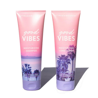 Photo of Beachwavers Good Vibes Shampoo and Conditioner.