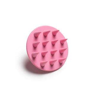 Image of Pink Small Root Therapy Scalp Massagers Massaging Spikes.